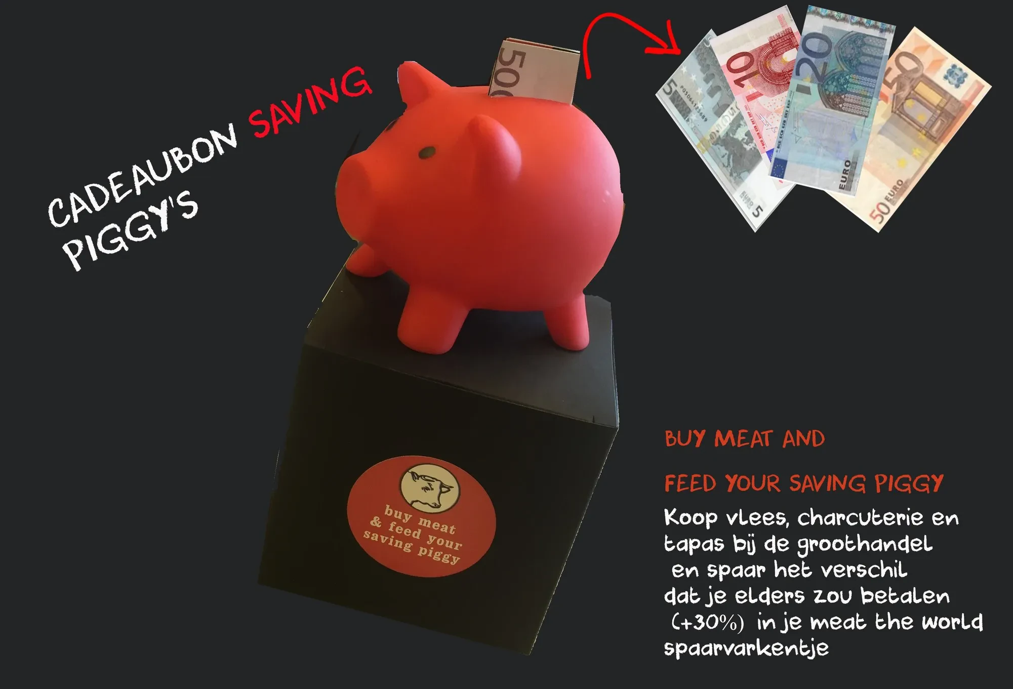 Cheque-Cadeau 10-15-20-25 et plus - Tirelire