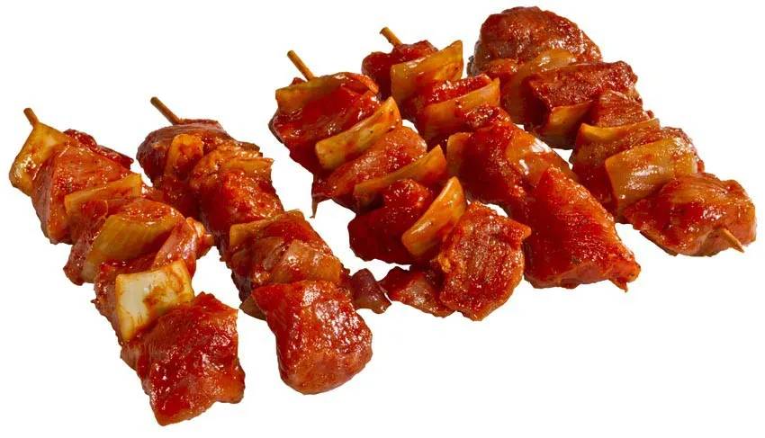 Brochette de Porc Marinée