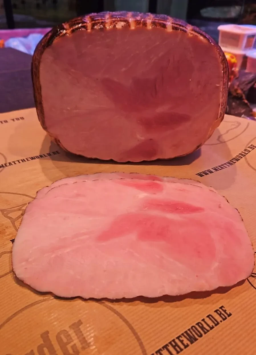 Jambon dégraissé grillé