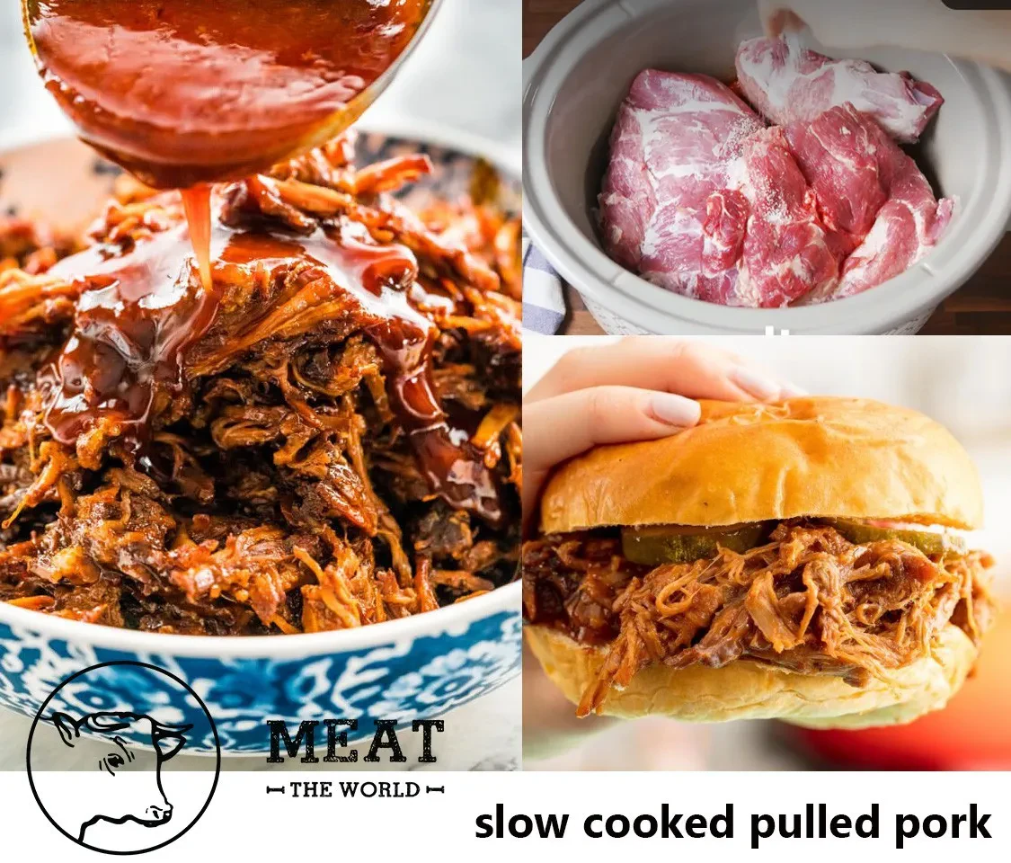 Pulled pork - uitgetrokken varkensvlees